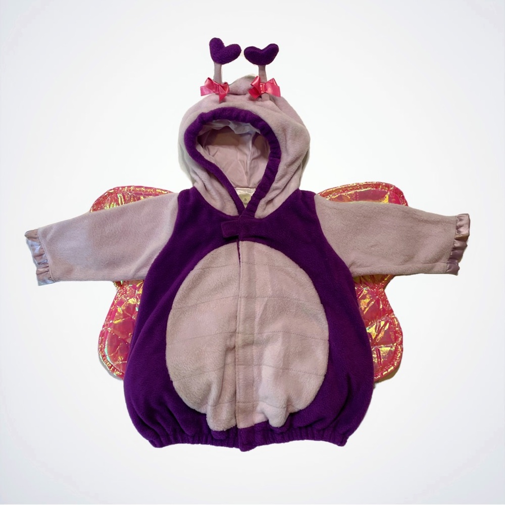 Thick & Cozy Lined Fleece Baby Bug Costume From Old Navy Sz 6-12M